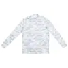 Pgm2026 Roupa de Golfe Masculina Manga Longa Primavera e Verão Camada Base Roupas de Alta Elasticidade Malha Respirável Top