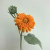 Ramo Artificial de Girasol de Peluche Ins, Flores Falsas de Lana de Gama Alta, Decoraciones para Sala de Estar y Comedor, Decoración de Girasol para Bodas