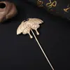 Yingyi Joyería DIY Punto Esmeralda Madre e Hijo Polilla Cabello Pinza para el Cabello Tocado Antiguo Accesorios Hanfu Color de Electroforesis Conservación