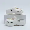 Zapatos con plataforma y agujeros para aumentar la altura para mujer 2026 Nuevo Verano Exterior Playa Antideslizantes Punta Cerrada Sandalias con Sensación Suave para Mujer