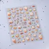 Pegatinas para Uñas con Gato Lindo en Relieve de Hierro Mn-376 Estilo Lindo Dibujos Animados Animales Suaves Lindos Serie de Colaboración Mn