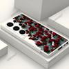 Funda de Teléfono Móvil Más Vendida en América del Norte, Diseño Personalizado de Campo de Rosas para Mujeres, Adecuada para Samsung S24Ultra Funda Suave