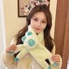 2026 Bufanda Familiar Kidsren Invierno Estilo Coreano Cortavientos y Cálida Bufanda de Cuello de Felpa para Niños, Niñas, Niños Pequeños y Bebés Venta al por Mayor