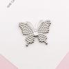 Nuevos Accesorios DIY para Fundas de Teléfono Móvil, Accesorios Coloridos Hechos a Mano con Diamantes Completos, Broche de Mariposa Incrustado con Diamantes, Materiales de Decoración para Hebillas de Zapatos