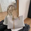 Moda de Verano 2026 Bolso de Gran Capacidad Simple de Alto Valor para Mujer Bolso Casual Retro para Hombro o Axila para Mujer