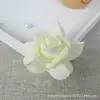 Flor de pico de pollo artificial más vendida por el fabricante, cabeza de rosa, flor de espuma de PE, flor para decoración de ramo de boda DIY, ramo de novia