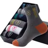 Meias Masculinas, Meias de Algodão, Meias Pretas de Cano Médio, Estilo Coreano Outono e Inverno Meias para Todas as Estações, Meias Esportivas de Negócios Absorventes de Suor, Meias de Algodão