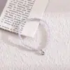 Nuevo brazalete de tira fina imitación diamante de cristal brazalete elástico amor fresco dama fábrica comercio electrónico suministro precio al por mayor