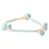 Joyería de Cerámica Pulsera Dulce Pulsera con Hebilla Tejida Adulto Estudiante Femenina Longitud 16cm Estilo Simple Antiguo