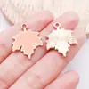 30 Colgantes Variados de Hoja de Arce y Hoja Vegetal Esmaltados de Aleación para Acción de Gracias Accesorios de Joyería DIY para Pulseras, Collares y Colgantes