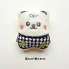 Acessórios Originais de Boneca de Urso Coelho Fofo de Desenho Animado Boneca de Pelúcia DIY Roupas Decorativas Sapatos e Meias Acessórios Broche