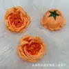 Cabezas de flores artificiales de camelia para bodas, accesorios de decoración del hogar, guirnaldas hechas a mano, tocados, ramilletes y cajas de regalo