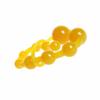 Plug Anal de Puxar Contas para Trás 10 Contas Cor G Ponto Cristal Puxar Contas Anus de Flertar Masturbador Unissex Plug para Trás