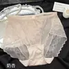 Bragas Sexy de Encaje Estilo Palacio Francés Blanco Rococó para Mujer, Amigables con la Piel, Suaves, No Aprietan, Entrepierna Antibacteriana 10A, Tallas Grandes