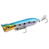 10 cores Nova isca Popa 8cm 10,7g e-commerce equipamento de pesca Anzol 6# Isca plástica