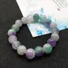 Atacado de Fabricante em Grandes Quantidades de Pulseiras de Jade Malaio, Pulseiras de Jade Quartizito, Contas Redondas, Pulseiras de Círculo Único Coloridas de Jade Flutuante da Moda