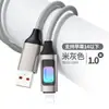 Cable de Datos Trenzado Luminoso de Colores Adecuado para Tipo-C Apple 16 Huawei Xiaomi Teléfono Móvil Cable de Carga Rápida Pd Tableta