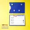 Etiqueta de estante señalización material magnético fuerte tarjeta tarjeta de identificación de almacén tarjeta de material de etiqueta magnética etiqueta de contenedor de estante tarjeta de inventario