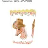 En Stock Artículos para Fiesta de Cumpleaños Temática de Ponis Vajilla Desechable Platos de Papel Vasos de Papel Banderines Globos Decoraciones para Eventos