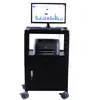 Carrinho para equipamentos de informática P97-12 sala de veículos de operação e manutenção bancada móvel carrinho para impressora monitor suporte de elevação