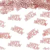 Confeti Feliz Cumpleaños Set de 100 Piezas Producto Terminado Confeti de Mesa para Fiestas Infantiles y de Adultos Mayoreo
