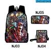 Tubería de Agua Transfronteriza Mario Mario Bolsa Impresa a Color Set de Tres Piezas Tela Oxford Bolso para Estudiantes de Hombre y Mujer