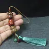 Adorno Colgante Multi-tesoro Calabaza de la Fortuna y la Prosperidad para Hombres y Mujeres Colgante de Madera para Llavero de Teléfono Móvil Accesorio de Bolsa Regalo Sencillo