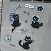 Adesivos de Unha Estilo Livro Vermelho Pequeno Borboleta Gatinho Laço Fofo Computador Ins Estéreo Cola de Gel Coreano DIY