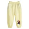 Pantalones anti-mosquitos para niños, verano, finos, de algodón para niños, pantalones casuales para bebé nuevos, pantalones holgados, entrega en una sola pieza