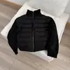 Otoño/Invierno 2026 Nueva Chaqueta de Algodón Acanalado Gruesa para Hombre Tejido Patchwork Ropa de Abrigo de Invierno Unisex para Pareja Tacto de Alta Gama