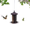 Nuevo Producto Transfronterizo Comedero Metálico Colgante para Exterior Jardín de Patio Comedero Automático para Aves Silvestres Fabricante de Origen Personalización