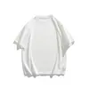 Studio One Cor Sólida Algodão Puro Básico Manga Raglan Camiseta Masculina Solta Verão Manga Curta Camisa Base St3509