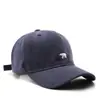 Boné de beisebol de urso polar elegante para todos os tipos de rosto, pequeno, grande, cabeça macia, novo estilo americano, chapéu de língua de pato para mulheres