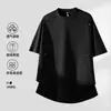 Camiseta de Manga Corta con Cuello Redondo de Color Sólido Modal Modelo Nuevo Verano 2026 para Hombre