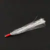 Garceta Blanca Pesca con Mosca Pesca de Arrastre en Agua Salada Tubo de Cobre Hilo Brillante Señuelo Señuelo para Pesca en el Mar Set de Señuelos Hilo Brillante para Pesca de Arrastre