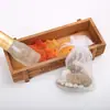 Atacado de fábrica 8*10cm saco de fio liso embalagem de presente para joias saco de fio de organza saco de fio personalizado