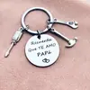 Recuerda Te Quiero Papá, Regalo para Papá Día del Padre y Acción de Gracias, Navidad, Regalo de Cumpleaños Colgante
