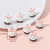 Accesorios para joyería DIY, colgantes de resina, aretes, llaveros, accesorios con cuentas, pulseras de dibujos animados, accesorios para cadena de teléfono