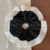 Estilo Francês Super Fada Renda de Rede Ponto Ondulado Laço Grande Camada Dupla Estilo Ballet Argola de Cabelo Acessório de Cabeça Novo Estilo Corda de Cabelo Payon Mulheres