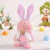 Adorno Nuevo de Conejo de Primavera de Pascua, Muñeco de Pareja de Anciano sin Rostro, Muñeca, Accesorios de Decoración para el Hogar, Regalo