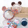 Gancho para tendedero de ovejas de peluche, muñeco, zapatillas, cesta de almacenamiento, alfombrilla de suelo, manta, material de ganchillo DIY, bolsa tejida de lana