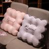 Cojín de Terciopelo de Guisantes de Seda de Hielo Alfombrilla Fresca Transpirable de Verano Cojín de Silla de Oficina de Dibujos Animados Cojín para Glúteos de Verano Cojín Lumbar para Coche