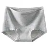 Ropa interior para mujer 10A Antibacteriana Estampado Simple de Letras, Antibacteriana, Longitud Extendida, Entrepierna de Algodón Puro, Boxer de Mujer sin Costuras