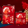2026 Año Nuevo Sobre Rojo Estilo Nuevo con Correa, Universal para Inauguración de Casa Niños Bendición, Sobre Rojo de Tela con Descuento de Cien Yuan
