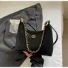 Bolsa Pequena Bordada com Pedras 2025 Nova Moda Versátil Bolsa Transversal de Alto Padrão para o Dia a Dia Bolsa de Ombro/Axila Feminina