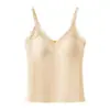 Ventas Directas de Fábrica Superventas Transfronteriza Otoño/Invierno Camisola de Encaje Deseo Puro Ropa Interior de Copa Fija Ropa Exterior Ropa Interior Cálida Mujer