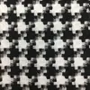 Tela de artesanía pata de gallo jacquard tela para cubierta de coche de equipaje tela para bolsa suave de ingeniería lino zapatos almohada liberación de arena