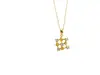 Collar cruzado de plata de ley s925 con colgante de perla natural de agua dulce, nuevo modelo 2026, trébol de cuatro hojas, cadena para clavícula, ajuste de perla DIY