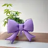 Nuevo Globo de Papel de Aluminio con Lazo Mate para el Día de San Valentín Forma de Lazo Globo de Papel de Aluminio Fiesta de Cumpleaños de Niña