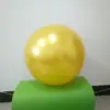 Bola de yoga de PVC 45cm estúdio de yoga bola fitness bola de massagem brilhante bola fosca bola de Pilates esportes ao ar livre